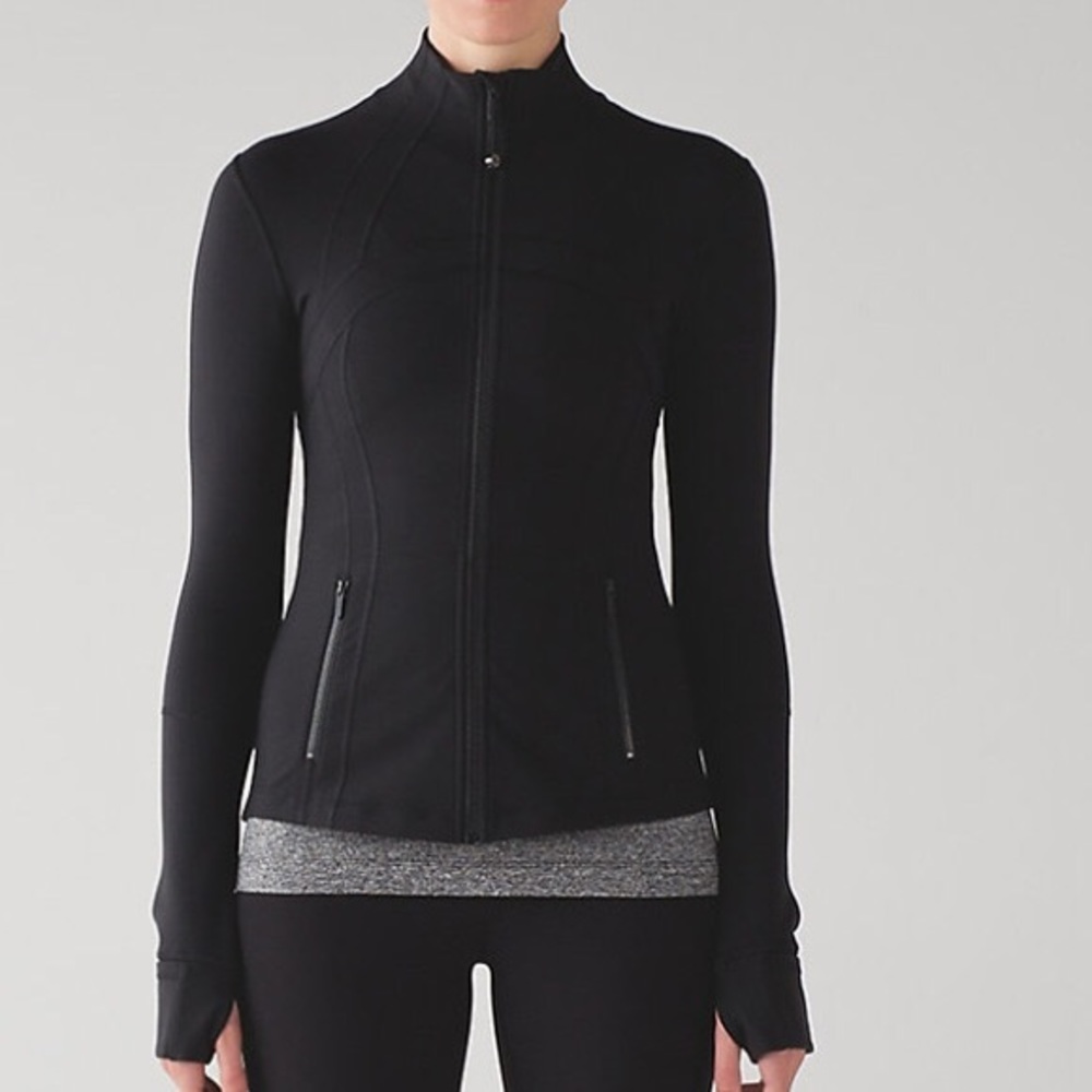 Lululemon black zip up jacket